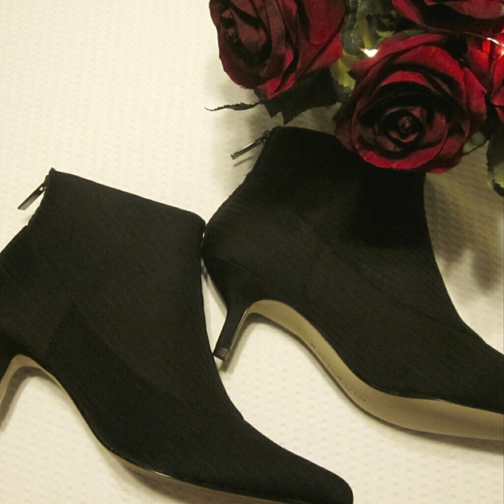 Halston Heritage Tiana Ankle Neoprene Boot - NWT